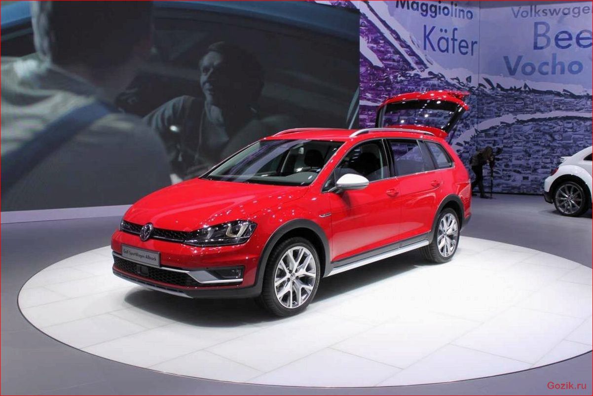 Внедорожный Volkswagen Golf Alltrack 2015 внедорожный, volkswagen, golf, alltrack, 2015