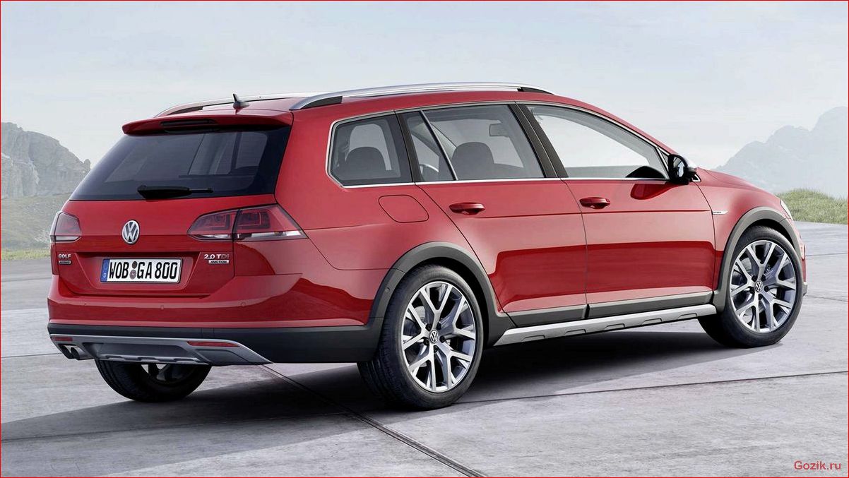 Внедорожный Volkswagen Golf Alltrack 2015 внедорожный, volkswagen, golf, alltrack, 2015