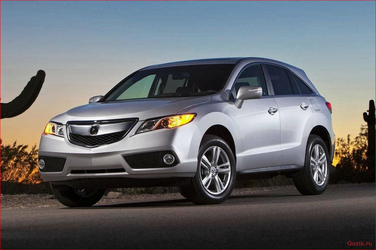 кроссовер, acura, 2014, описание, технические
