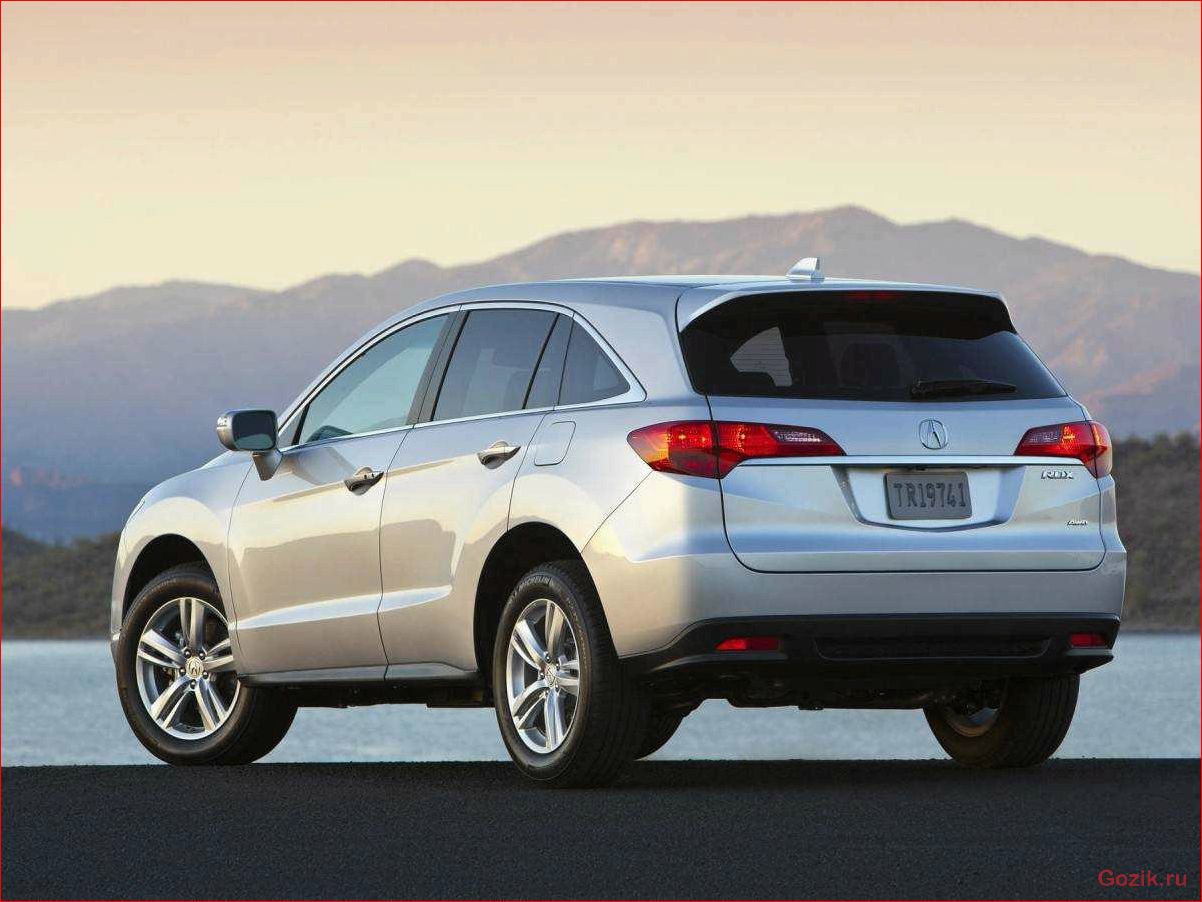кроссовер, acura, 2014, описание, технические