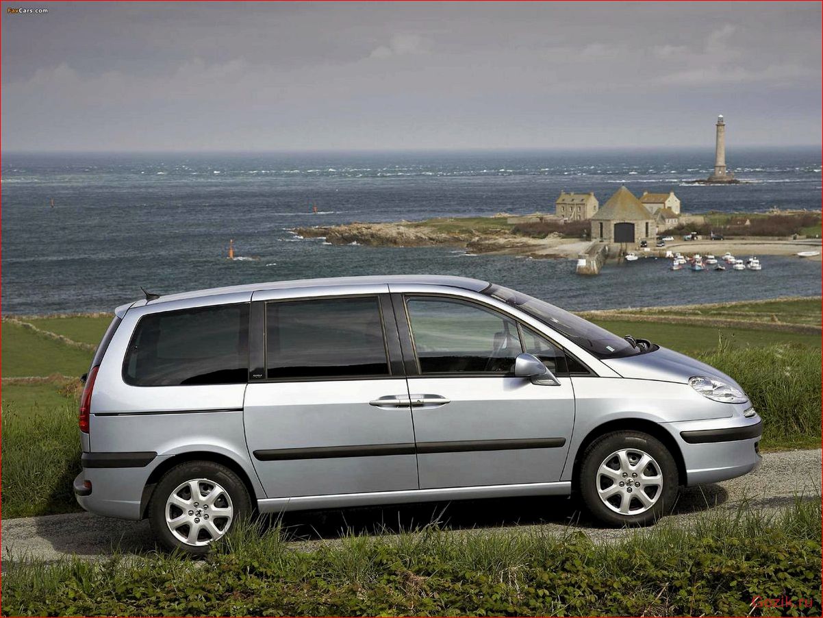 Peugeot 807: модель, особенности и характеристики peugeot, модель, особенности, характеристики