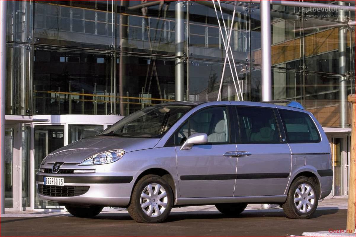 Peugeot 807: модель, особенности и характеристики peugeot, модель, особенности, характеристики