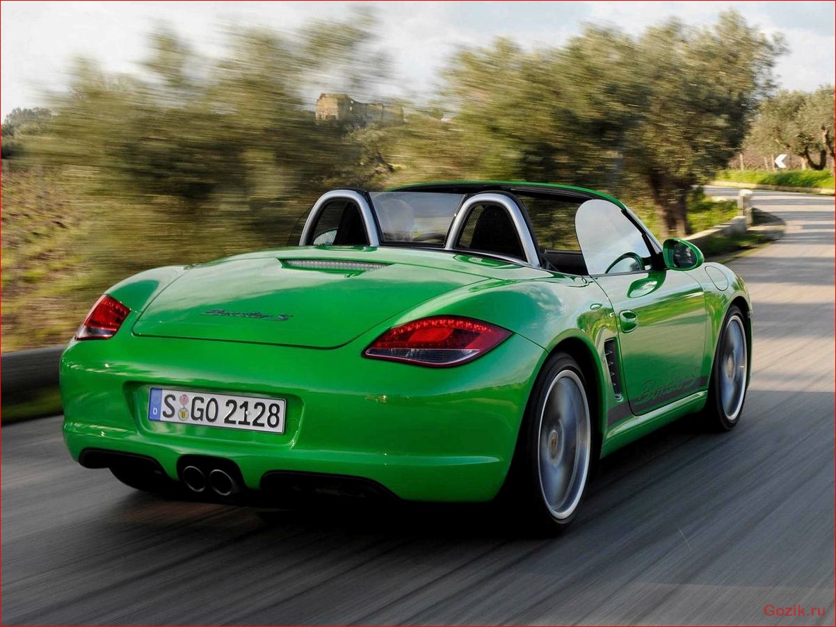 Обзор Porsche 718 Boxster: характеристики и цена porsche, boxster, характеристики, цена