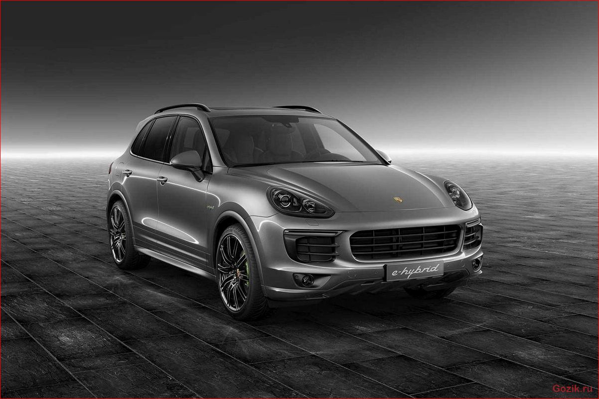 Porsche Cayenne E-Hybrid 3.0 гибридный (Plug-in) 2015 porsche, cayenne, e-hybrid, гибридный, 2015
