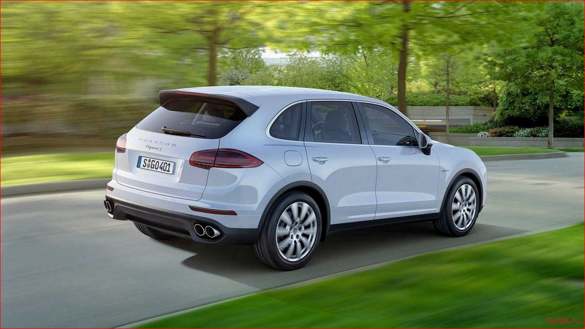 Porsche Cayenne E-Hybrid 3.0 гибридный (Plug-in) 2015 porsche, cayenne, e-hybrid, гибридный, 2015