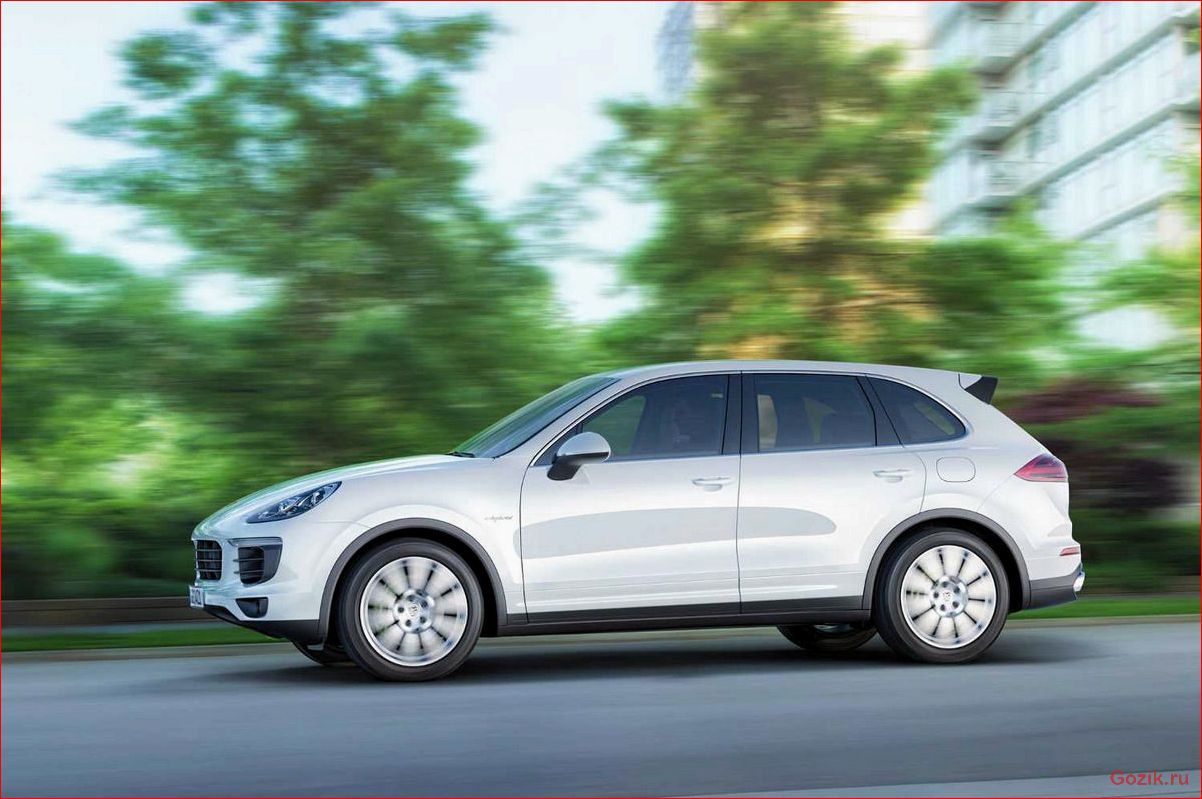 Porsche Cayenne E-Hybrid 3.0 гибридный (Plug-in) 2015 porsche, cayenne, e-hybrid, гибридный, 2015