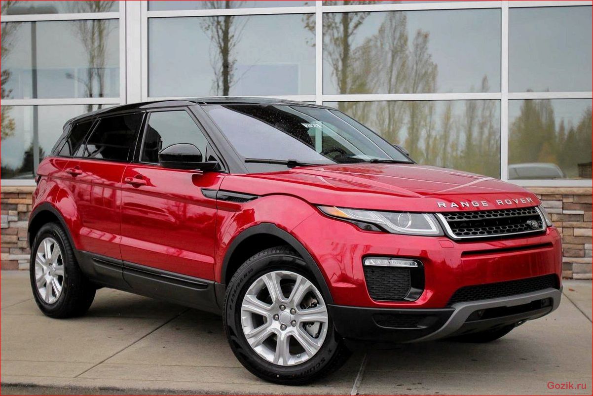 range, rover, evoque, особенности, технические