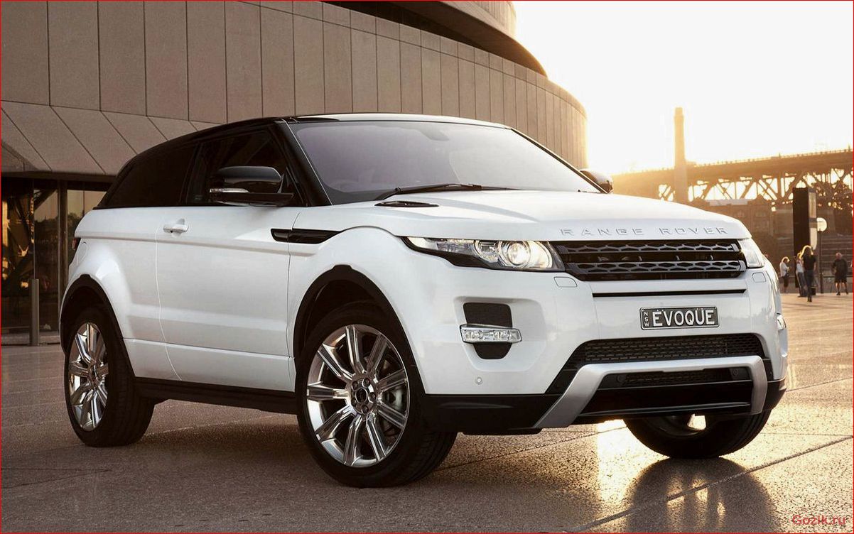 range, rover, evoque, особенности, технические