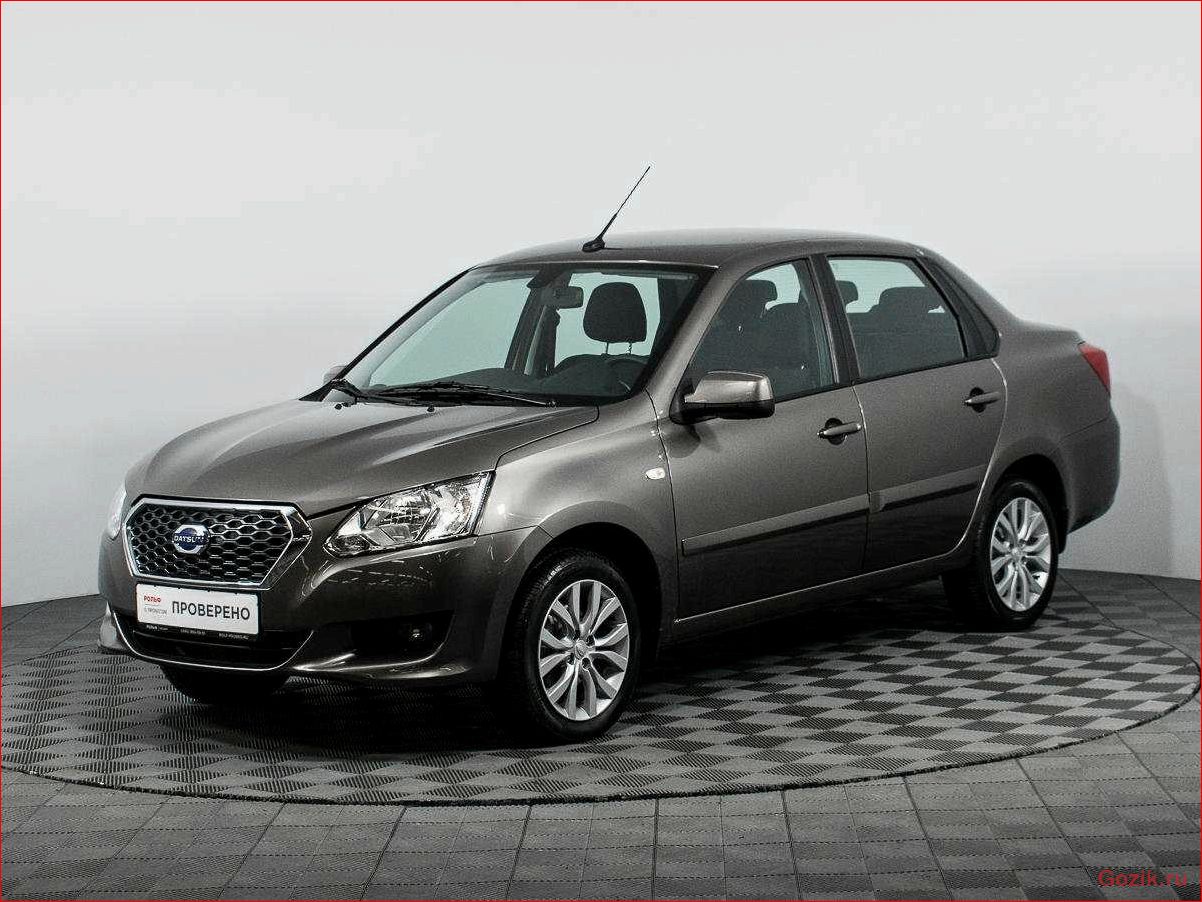бюджетный, седан, datsun, on-do