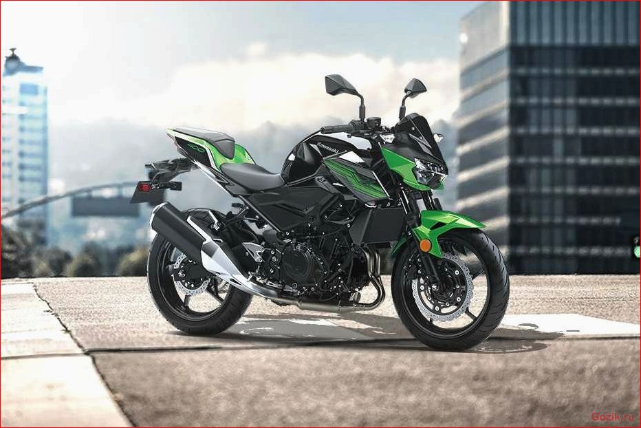 Мотоцикл Kawasaki Z400 мотоцикл, kawasaki, z400