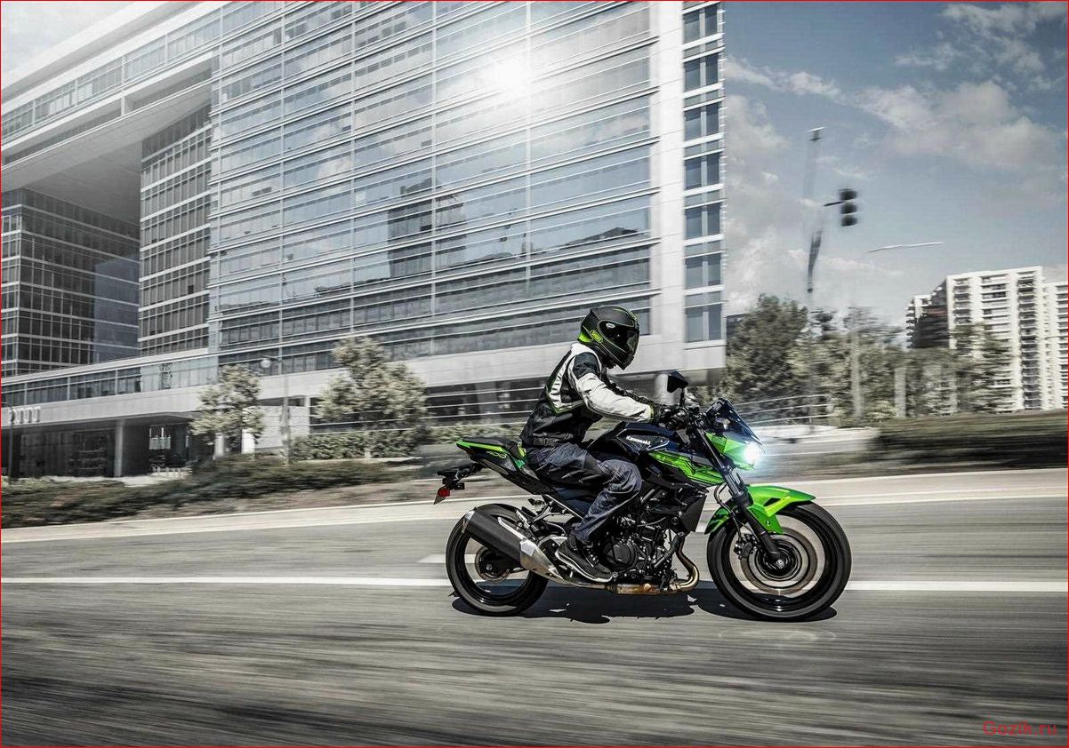 Мотоцикл Kawasaki Z400 мотоцикл, kawasaki, z400
