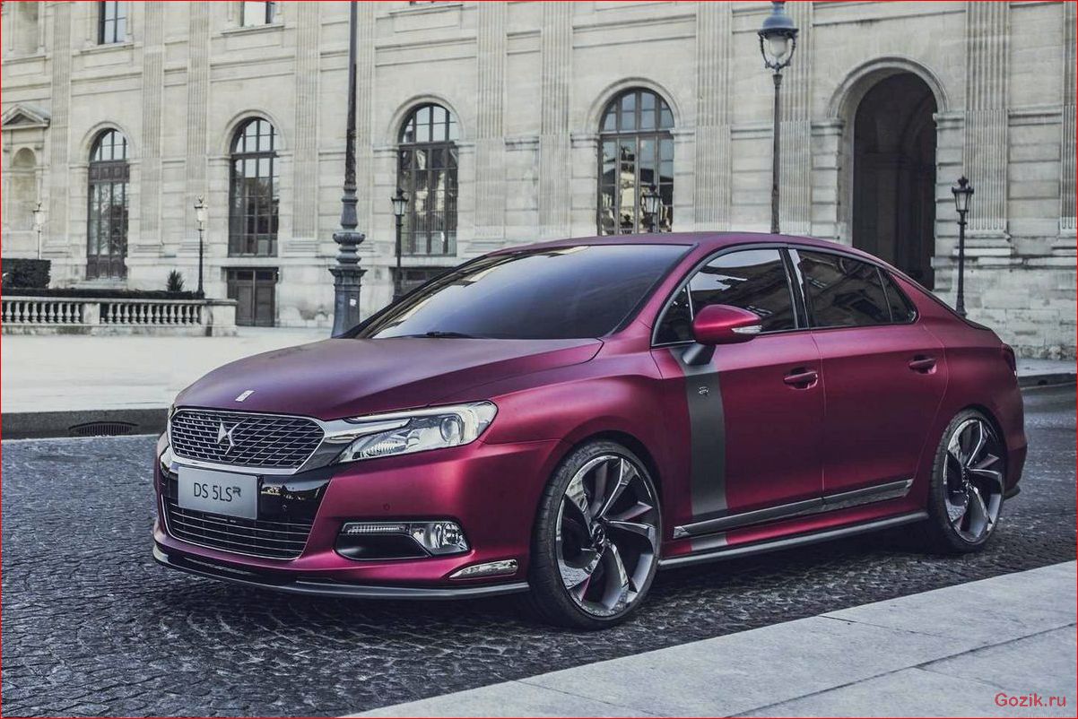 Новая модель Citroen DS 5LS R: уникальный дизайн и высокая производительность новая, модель, citroen, уникальный, дизайн