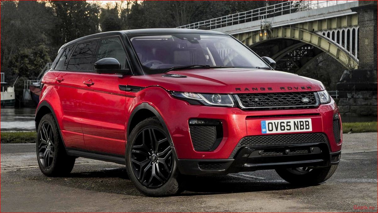 range, rover, evoque, получит, новый