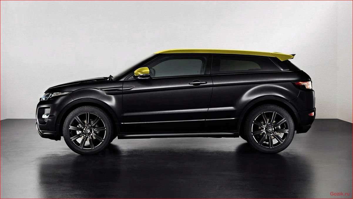 range, rover, evoque, sicilian, yellow