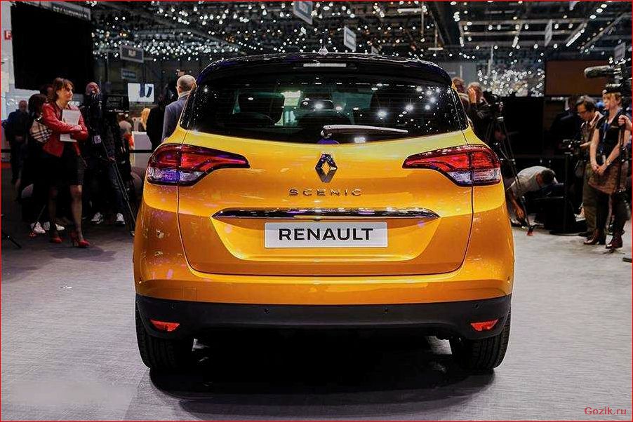renault, scenic, рено, сценик, 2016-2017