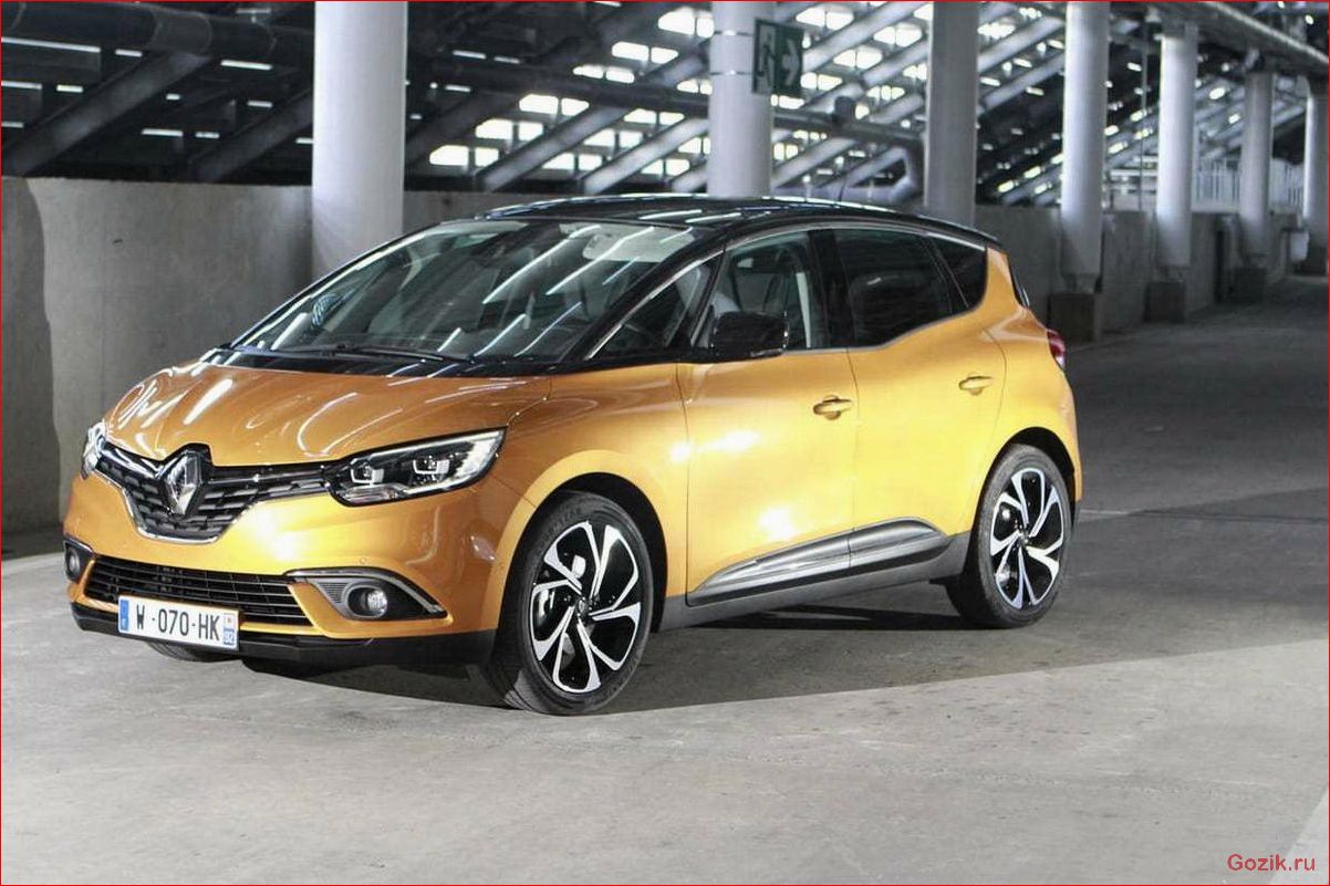 renault, scenic, рено, сценик, 2016-2017