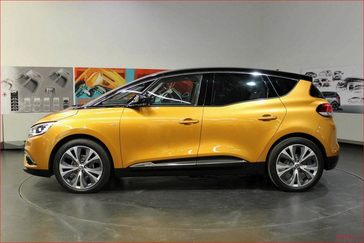 renault, scenic, рено, сценик, 2016-2017