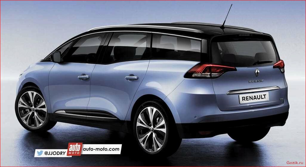 renault, scenic, рено, сценик, 2016-2017