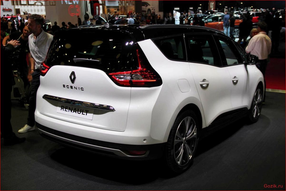renault, scenic, рено, сценик, 2016-2017