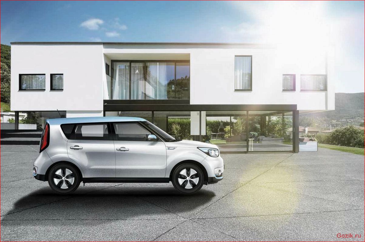 Kia представляет электрический Soul EV представляет, электрический, soul