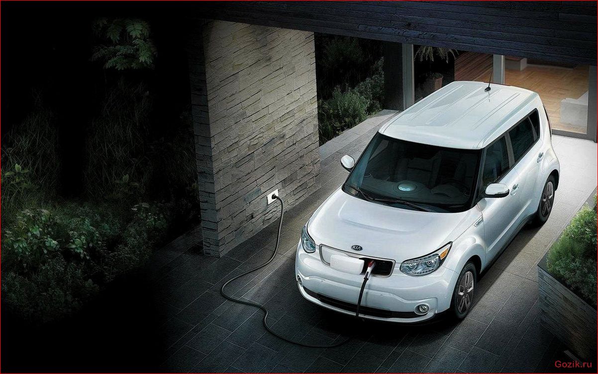 Kia представляет электрический Soul EV представляет, электрический, soul