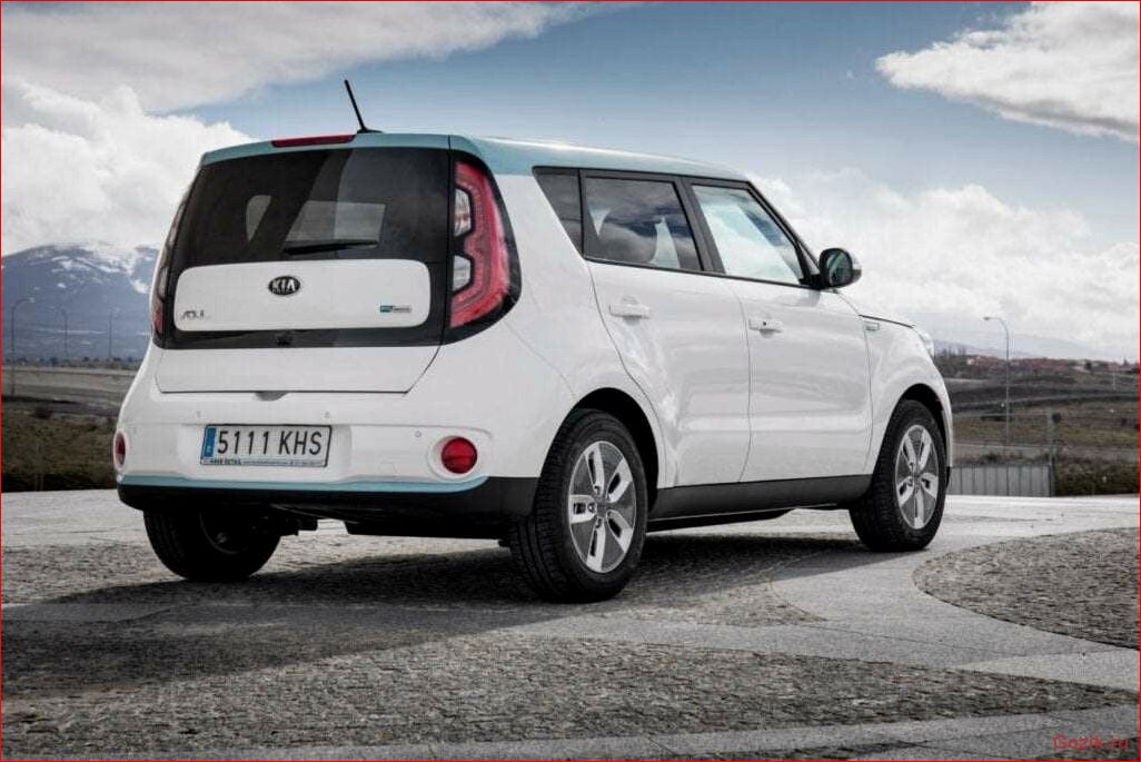 Kia представляет электрический Soul EV представляет, электрический, soul