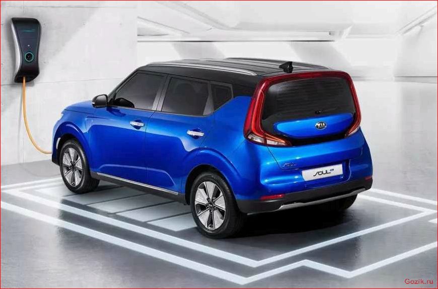 Kia представляет электрический Soul EV представляет, электрический, soul