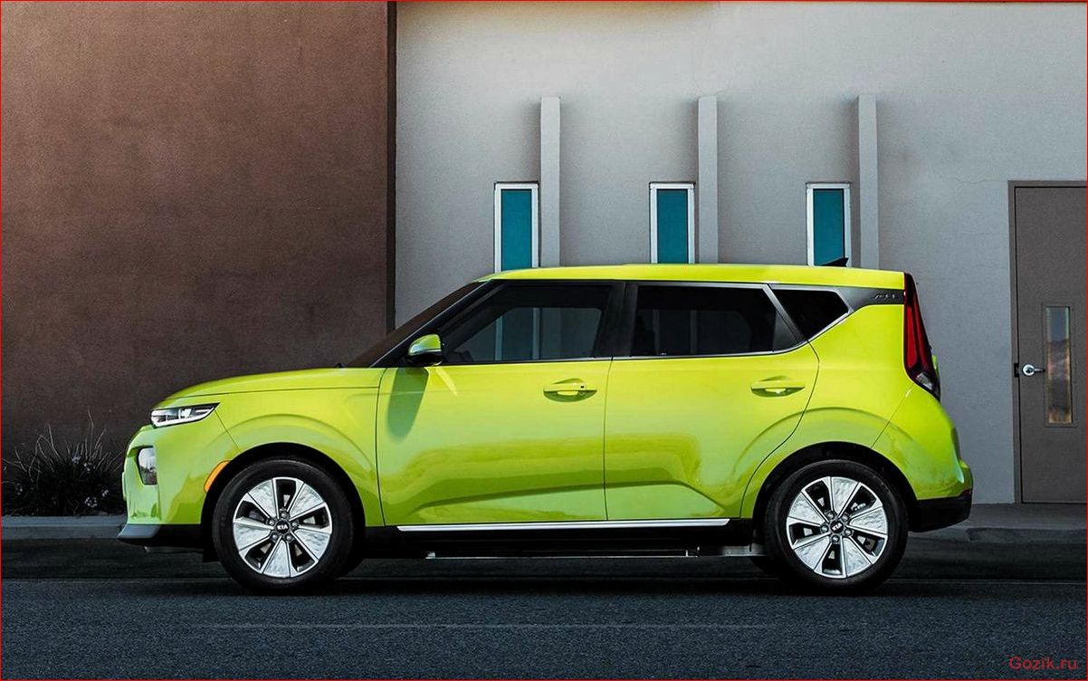 Kia представляет электрический Soul EV представляет, электрический, soul