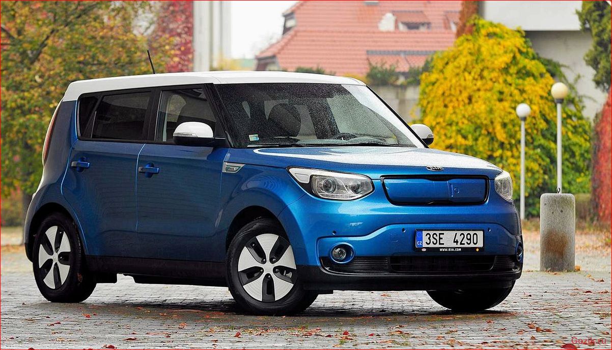 Kia представляет электрический Soul EV представляет, электрический, soul