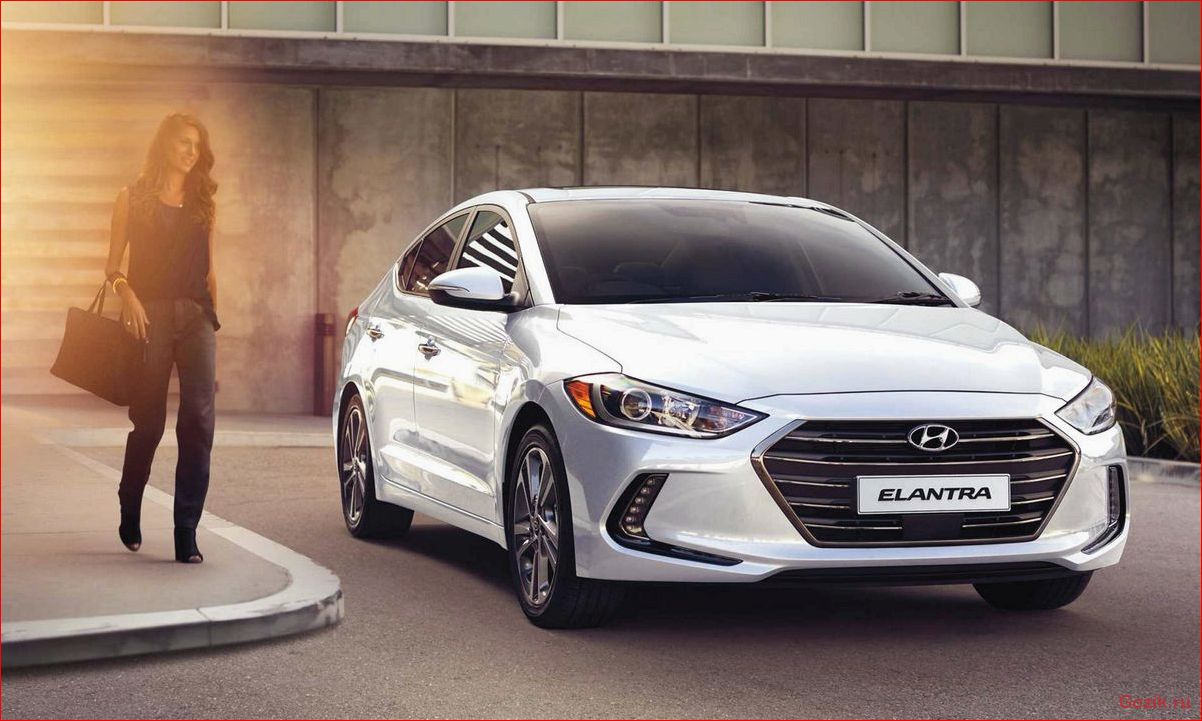 Седан Hyundai Elantra 2014-го модельного года седан, hyundai, elantra, 2014-го, модельного