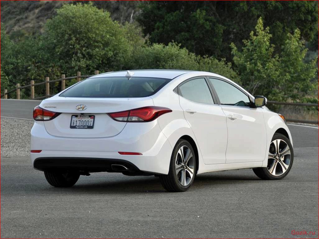 Седан Hyundai Elantra 2014-го модельного года седан, hyundai, elantra, 2014-го, модельного