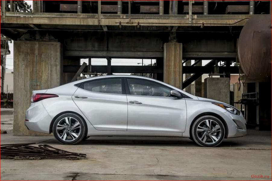 Седан Hyundai Elantra 2014-го модельного года седан, hyundai, elantra, 2014-го, модельного