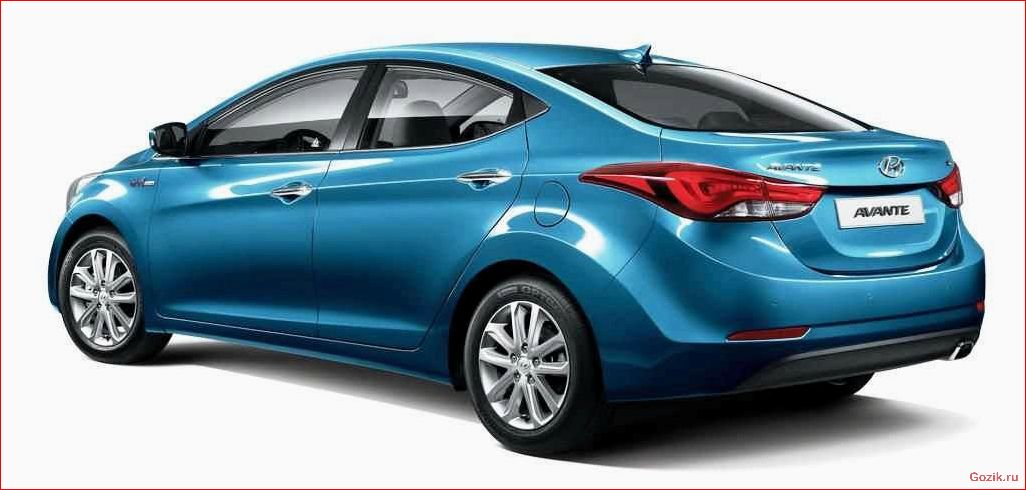 Седан Hyundai Elantra 2014-го модельного года седан, hyundai, elantra, 2014-го, модельного