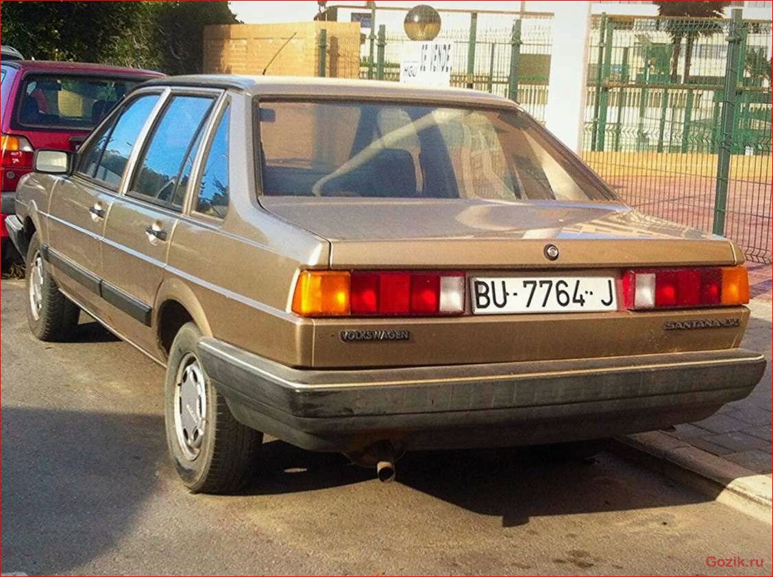 Volkswagen Santana: описание, особенности, технические характеристики volkswagen, santana, описание, особенности, технические