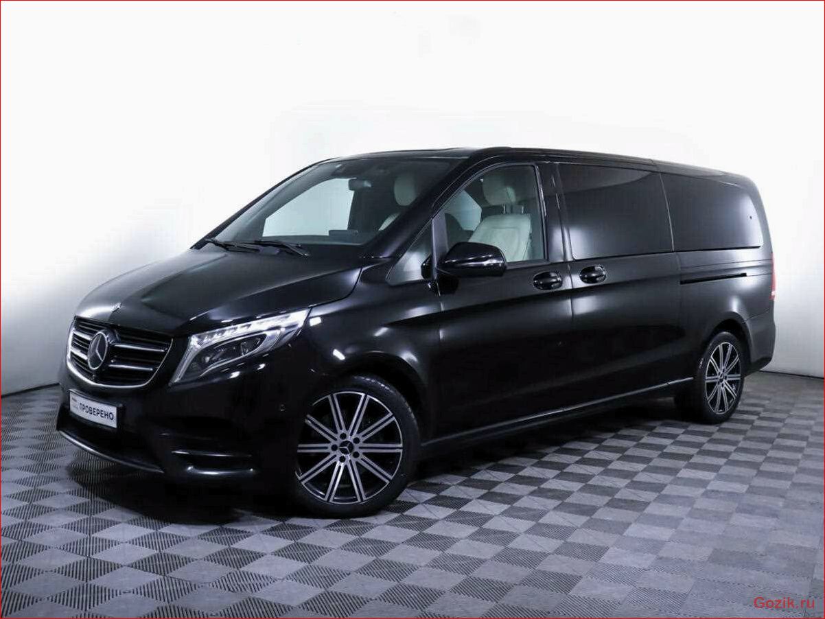 Mercedes-Benz V-Class: комфорт и стиль на высшем уровне mercedes-benz, v-class, комфорт, стиль, высшем
