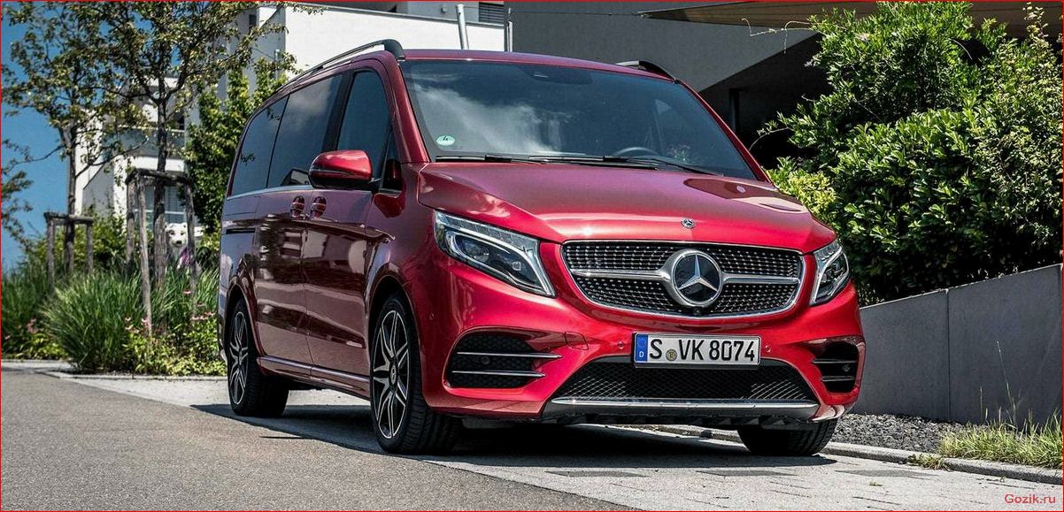 Mercedes-Benz V-Class: комфорт и стиль на высшем уровне mercedes-benz, v-class, комфорт, стиль, высшем