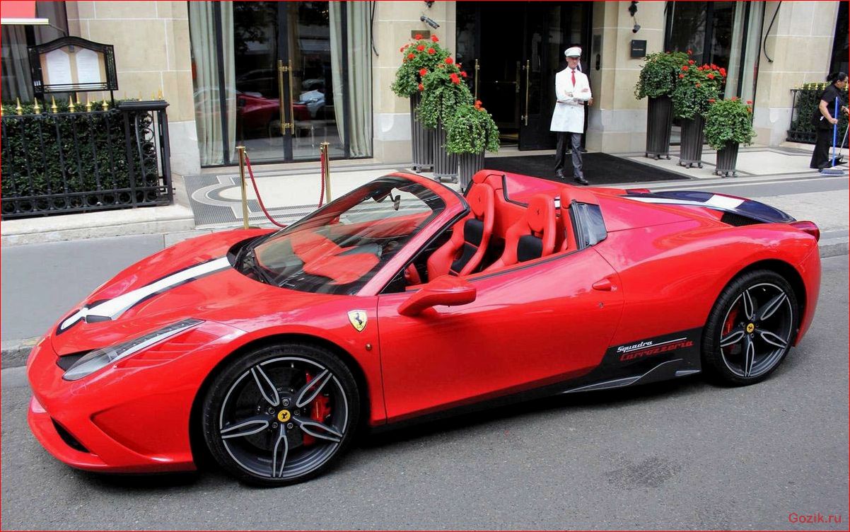 Кабриолет Ferrari 458 Speciale Aperta кабриолет, ferrari, speciale, aperta