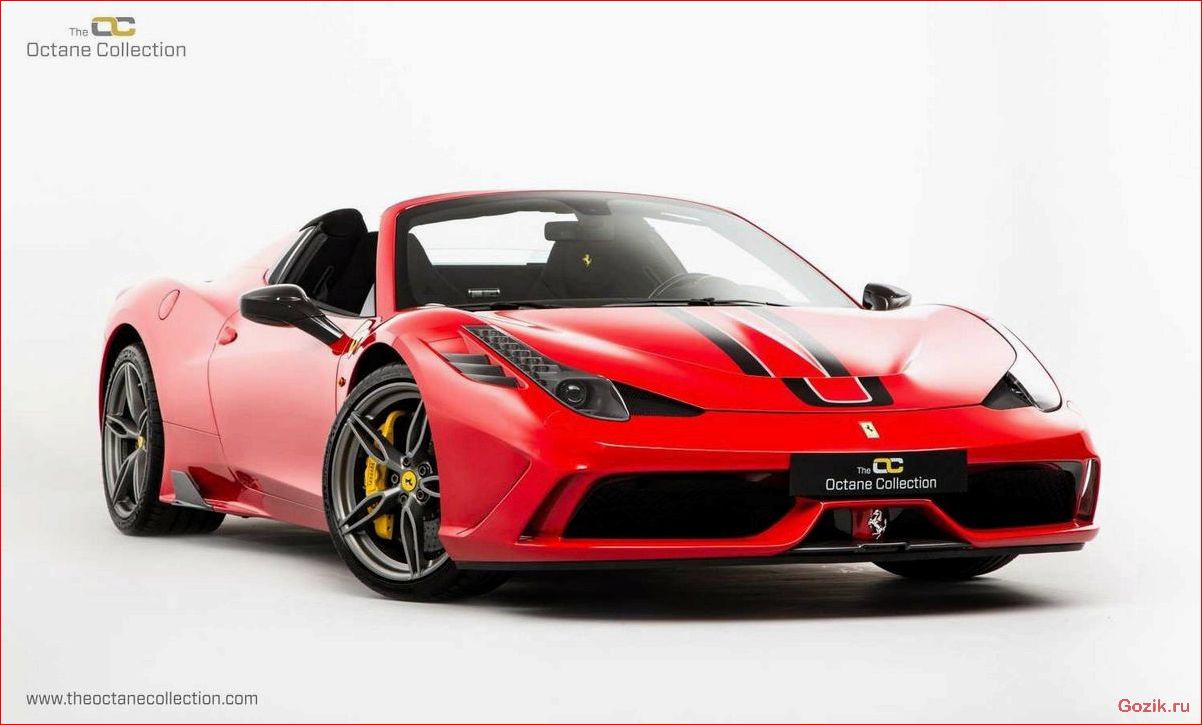 Кабриолет Ferrari 458 Speciale Aperta кабриолет, ferrari, speciale, aperta