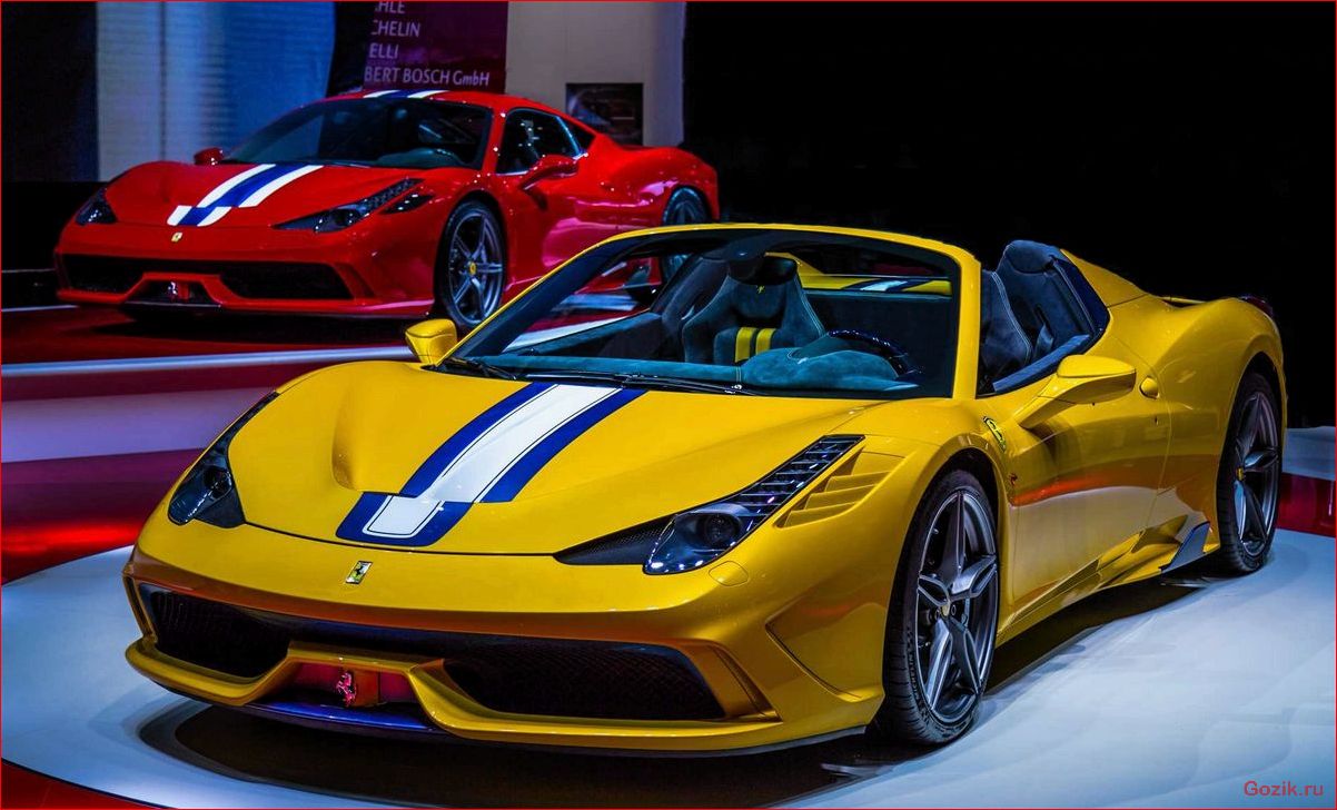 Кабриолет Ferrari 458 Speciale Aperta кабриолет, ferrari, speciale, aperta