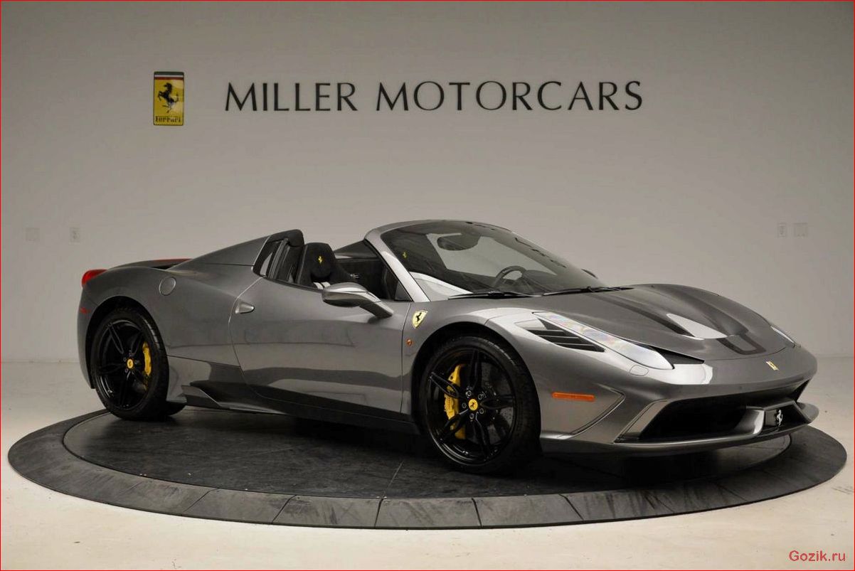 Кабриолет Ferrari 458 Speciale Aperta кабриолет, ferrari, speciale, aperta