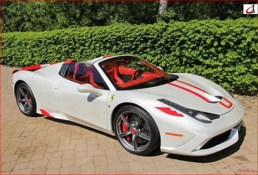 Кабриолет Ferrari 458 Speciale Aperta кабриолет, ferrari, speciale, aperta
