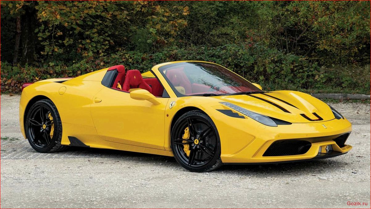 Кабриолет Ferrari 458 Speciale Aperta кабриолет, ferrari, speciale, aperta
