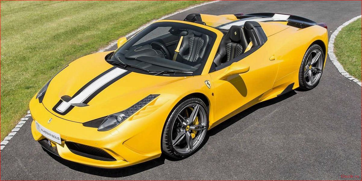 Кабриолет Ferrari 458 Speciale Aperta кабриолет, ferrari, speciale, aperta