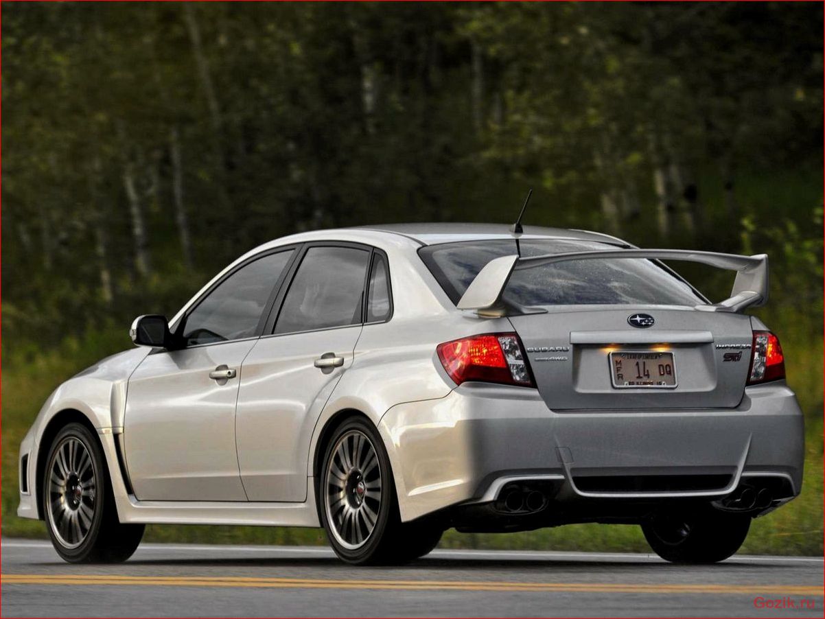 Седан Subaru WRX STI: обзор, технические характеристики, цена седан, subaru, обзор, технические, характеристики