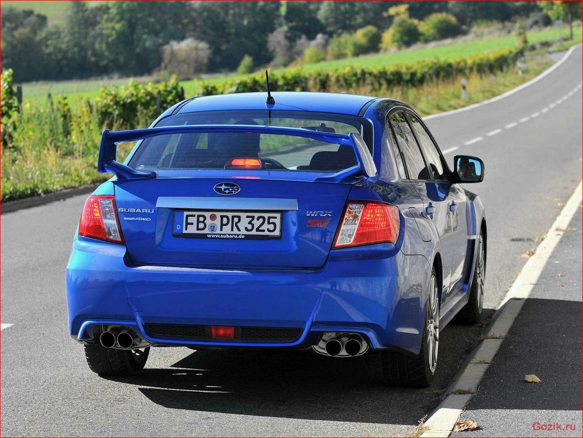 Седан Subaru WRX STI: обзор, технические характеристики, цена седан, subaru, обзор, технические, характеристики
