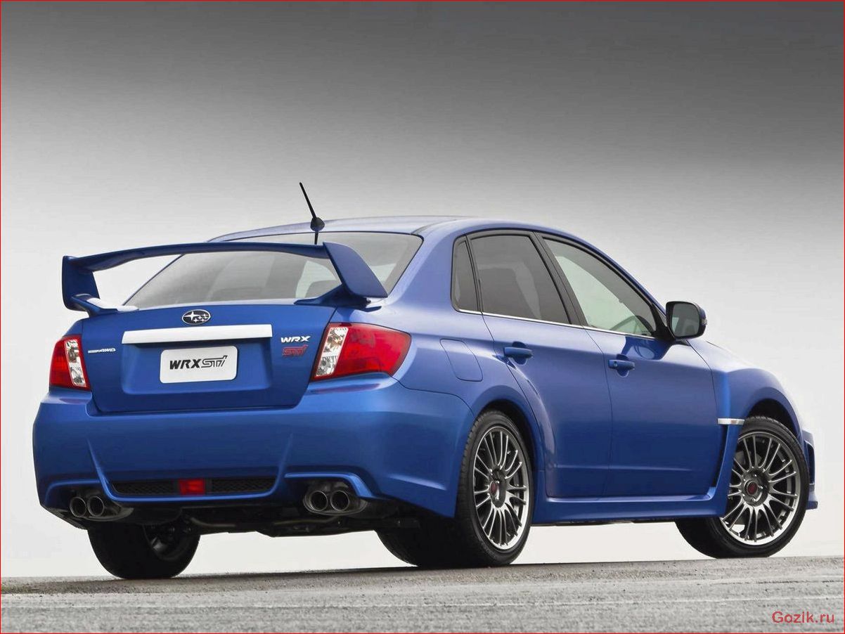 Седан Subaru WRX STI: обзор, технические характеристики, цена седан, subaru, обзор, технические, характеристики