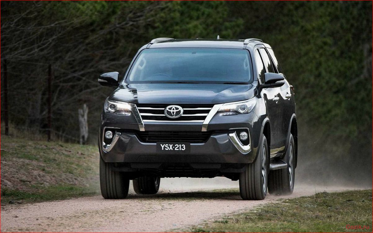 Внедорожник Toyota Fortuner 2015: технические характеристики, обзор, отзывы. внедорожник, toyota, fortuner, 2015, технические