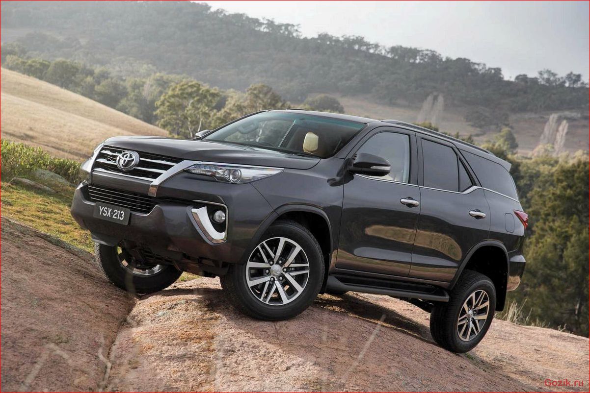 Внедорожник Toyota Fortuner 2015: технические характеристики, обзор, отзывы. внедорожник, toyota, fortuner, 2015, технические