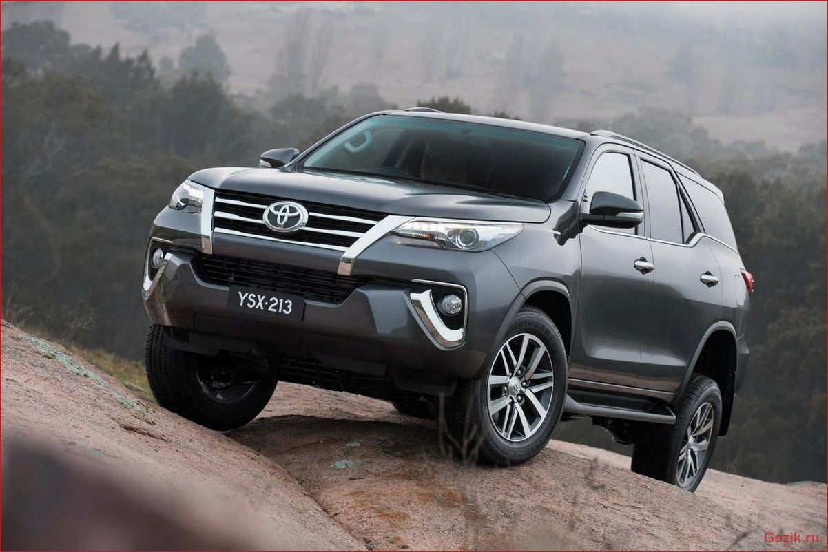 Внедорожник Toyota Fortuner 2015: технические характеристики, обзор, отзывы. внедорожник, toyota, fortuner, 2015, технические