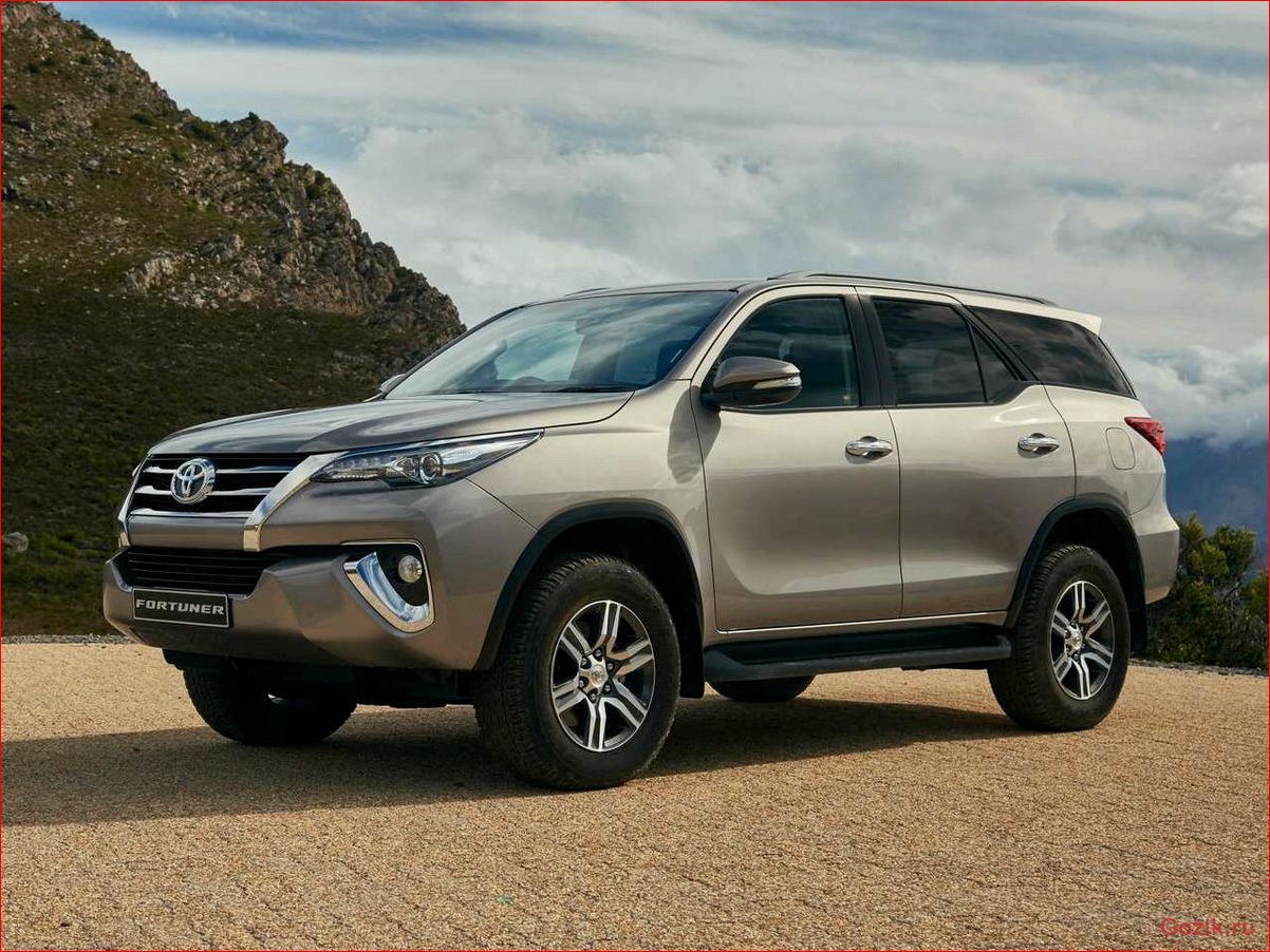 Внедорожник Toyota Fortuner 2015: технические характеристики, обзор, отзывы. внедорожник, toyota, fortuner, 2015, технические